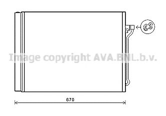 AVA QUALITY COOLING bw5409d -  Конденсатор, кондиционер